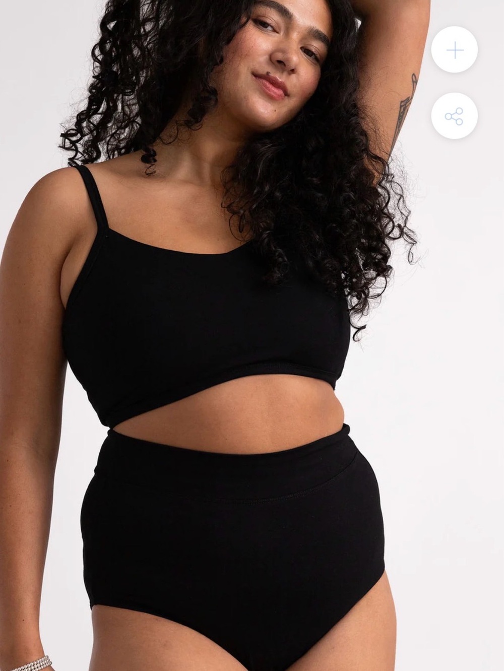 Free Label Holly Bra in Black XL